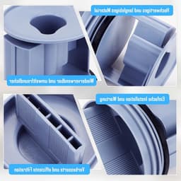 Felt filter voor wasmachine en droger - vervangend filter voor Bosch, Siemens en Neff - 00647920, 00605010, 00602008 - optimale filtratie en onderhoud — thumbnail 2