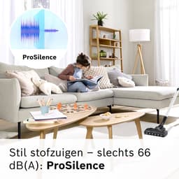 Bosch ProSilence BGB6SIL0L Serie 6 - Stofzuiger met zak - 12mtr bereik - HEPA hygienefilter - 66db - Afstandsbediening in handvat - Wit — thumbnail 7