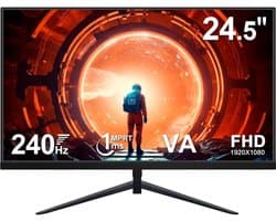 Florixa® Gaming Monitor 240hz - Gaming Monitor -Zwart - 16cm x 56cm x 42cm; 3.95 kg