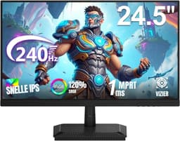 RUX® Gaming Monitor 240hz - Gaming Monitor -Zwart - ‎‎19cm x 55cm x 42 cm — thumbnail 1