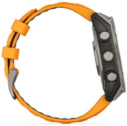 Garmin Fenix 8 Sapphire AMOLED 47mm - Titanium - Multisport GPS Smartwatch - Spark Orange/Graphite — thumbnail 16