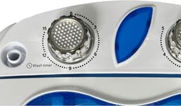 RONN® Camping Wasmachine - Mini Wasmachine - Wasmachines - Capaciteit van Kleding 3 kg - Laag Water- en Energieverbruik - Wit/Blauw - 36cm x 37cm x 53cm — thumbnail 15