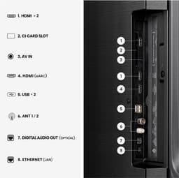 Hisense 50E7S SmartTV - 50 inch - 4K Hi-QLED - 2026 - Hi-QLED Colour - Dolby Vision Atmos - AI 4K Upscaler - AI Smooth Motion - Game Mode Plus - Filmmaker Mode — thumbnail 14