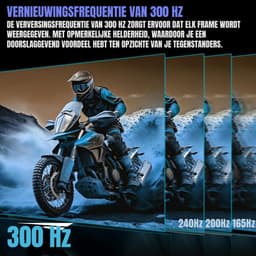 Quvo® Gaming Monitor 240hz - Gaming Monitor -Zwart - ‎‎20 x 62 x 46cm; 5kg — thumbnail 8
