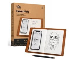 HUION - Smart Notebook - Digitaal notitieblok met Bluetooth 5.0 , voor schrijven en schetsen, compatibel met alle grote merken