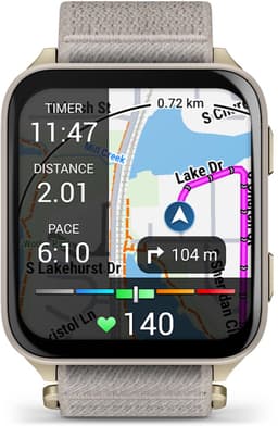 Garmin Venu X1 - GPS-smartwatch - 2-inch AMOLED-scherm - Goudkleurig/French Grey — thumbnail 9