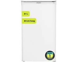 Exquisit KS117-3-041EW - Tafelmodel Koelkast - 5 Jaar Garantie - Met Vriesvak - Wit