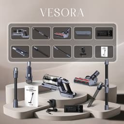 Vesora® 3-in-1 Buigbare Steelstofzuiger Draadloos zonder Zak - FLEX - Draadloze Stofzuiger - Kruimeldief Snoerloos - Vacuum Cleaner - Handstofzuiger - Stofzuiger Steel met Hepa Filter - Stofzuiger Huisdieren - Zakloze Stofzuiger — thumbnail 11