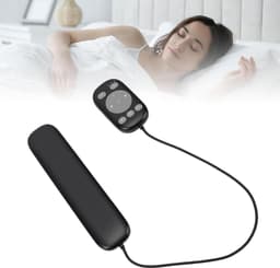 Kussenluidspreker Om Te Slapen, Draadloze Bluetooth 5.4 Mini-luidspreker Onder Kussen Witte Ruisgenerator met 36 Geluiden 3 Automatische Uitschakeltimer, voor Zijlichte Slapers (zwart) — thumbnail 5