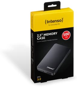 (Intenso) 2,5 inch Memory Case 500GB - Portable HDD - 500GB - USB 3.2 Super Speed — thumbnail 9