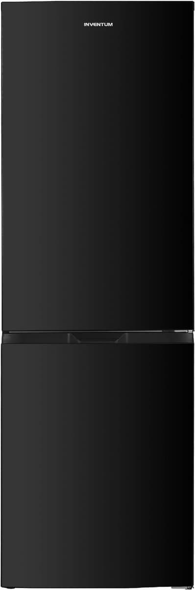 Inventum KV1840B No Frost energiezuinige koel-vriescombinatie - 184 cm hoog - 327 liter - Superkoelen - Supervriezen - Energielabel C - Vrijstaand - Zwart — afbeelding 1