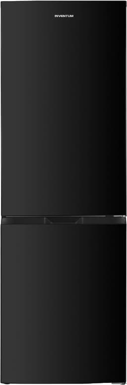 Inventum KV1840B No Frost energiezuinige koel-vriescombinatie - 184 cm hoog - 327 liter - Superkoelen - Supervriezen - Energielabel C - Vrijstaand - Zwart — thumbnail 1
