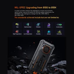 Blackview BV6200 Pro - Robuuste Smartphone - 18GB RAM - 128GB - 13000mAh - 6,56 inch - 4G Dual SIM - Android 14 - IP68 Waterdicht - NFC GPS - Zwart — thumbnail 11