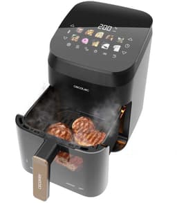 Cecotec 3-in-1 Airfryer XL - Airfryer, Grill en Smoker in 1 - 4.5 Liter - met Kijkvenster - DualHeat 3D Technologie - 10 Bakprogramma's - 2025 Model — thumbnail 6
