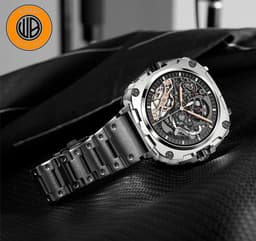 WizBay Premium Select® 1.43inch AMOLED Screen Smartwatch Dames Heren - Android en iOS - Bluetooth Call - 02 Zuurstof - Bloedruk - Dynamic Hartslag & Slaap Monitor - Message - Magnetic Laden - Smartwatches - Zilver met rvs Zilveren Band — thumbnail 7