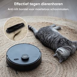 Airson X2 Ultra Clean - Robotstofzuiger met Dweilfunctie - Mobiele Applicatie - Automatisch Leegstation - LiDAR Navigatie - Geschikt Voor Huisdierharen — thumbnail 2