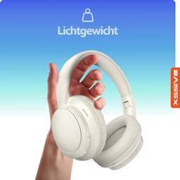 Draadloze Over-Ear Koptelefoon Bluetooth 5.4 | Hoofdtelefoon met Microfoon | 3 EQ-instellingen | 10 Uur Batterij | USB-C | Opvouwbaar Design | Noise Cancelling Microfoon — thumbnail 8