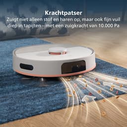 Philips Homerun 5000-serie Robotstofzuiger Met Dweilfunctie en Automatisch Leegstation- XU5100/20 - 10000 Pa Extreme Zuigkracht - Dubbele Dweilen — thumbnail 3