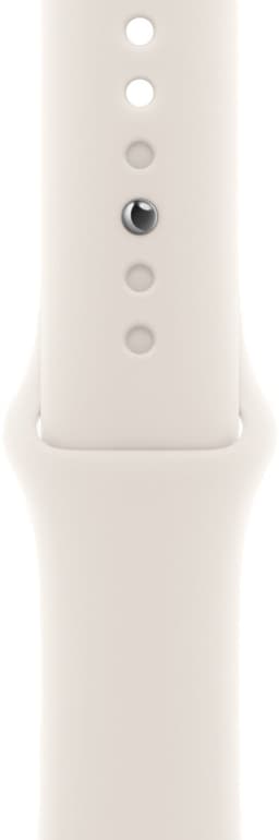 Apple Watch SE 2024 40mm Starlight Aluminium Case with Starlight Sport Band - S/M — thumbnail 2