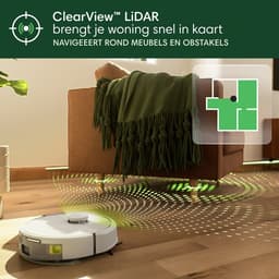 iRobot Roomba® 105 Combo + AutoEmpty Dock - Robotstofzuiger met Dweilfunctie - Wit (Y3512) — thumbnail 2