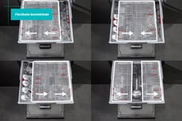 ETNA VW938CP – Volledig geïntegreerde vaatwasser – 16 couverts – Energieklasse A – 10% – 38 dB – FanDry – ConnectLife – Automatische deuropening – 60 cm — thumbnail 15
