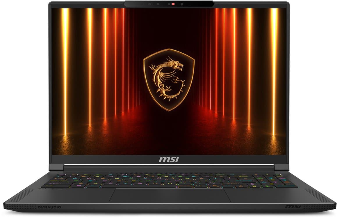 MSI Stealth 16 AI A2HWFG-023NL Intel Core Ultra 9 285H Laptop 40,6 cm (16") Quad HD+ 32 GB DDR5-SDRAM 1 TB SSD NVIDIA GeForce RTX 5060 Wi-Fi 7 (802.11be) Windows 11 Home Zwart — afbeelding 1