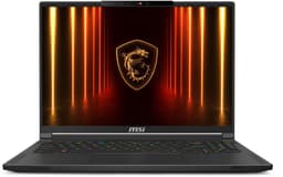MSI Stealth 16 AI A2HWFG-023NL Intel Core Ultra 9 285H Laptop 40,6 cm (16") Quad HD+ 32 GB DDR5-SDRAM 1 TB SSD NVIDIA GeForce RTX 5060 Wi-Fi 7 (802.11be) Windows 11 Home Zwart — thumbnail 1