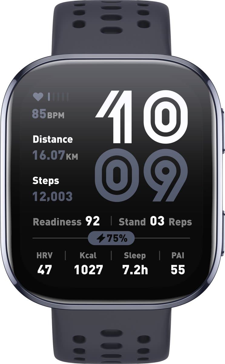 Amazfit Bip 6 - Smartwatch - 46 mm - Black — afbeelding 1