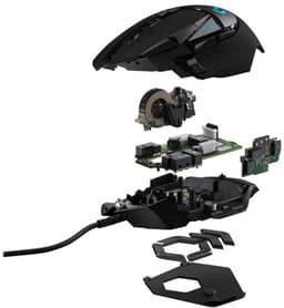 Logitech G502 HERO - Bedrade Gaming Muis - 25.600 DPI - Rechtshandig - Zwart — thumbnail 18