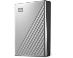 Western Digital My Passport Ultra - Compatibel met Mac - Externe Harde Schijf - Zilver - 6 TB
