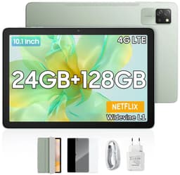 Blackview Tab 60 Pro Tablet - 4G - 8GB RAM - 128GB - 10.1 inch - Android 14 - Unisoc T606 Octa core - Widevine L1 - Groen — thumbnail 1