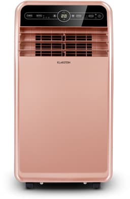 Klarstein Mobiele airconditioner met luchtafvoerslang, 4-in-1 airconditioner met ventilator, luchtontvochtiger & nachtmodus, Kleine & draagbare airconditioner met app-bediening, 12000 BTU Laag verbruik,5 kW voor 59 m² - Afstandsbediening Timer — thumbnail 9