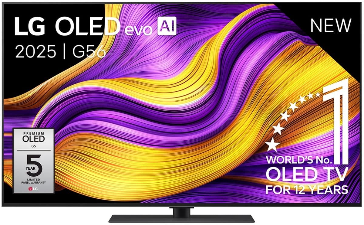 LG G5 OLED55G56LS - 55 inch - 4K OLED Evo Max - 2025 - Smart TV — afbeelding 1