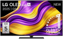 LG G5 OLED55G56LS - 55 inch - 4K OLED Evo Max - 2025 - Smart TV — thumbnail 1