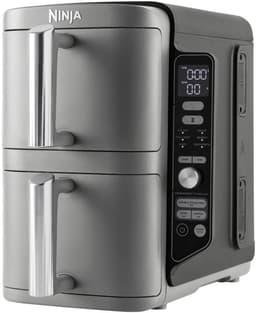 Ninja Double Stack Airfryer XXL - 9.5 Liter - Dubbele Gestapelde Lades - 6 Programma's - Inclusief Kookrekjes - SL400EU — thumbnail 5