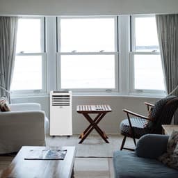9000 BTU [2,6KW] | koelen & verwarmen Mobiele airco | Climate King A011C2 + Airlock | Portable, Carrier, mobile airconditioner | Beste keus — thumbnail 7