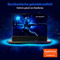 "ERAZER Beast 16 X1 Ultimate - high-end gaming-laptop - Intel� Core� Ultra 9 Processor 275HX - 16"" Mini LED Vivid Display met 300Hz - NVIDIA GeForce RTX 5090 - 2 TB PCIe SSD - 32 GB RAM NL" — thumbnail 10
