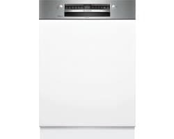 Bosch SMI4HCS07E - Serie 4 - Vaatwasser - Inbouwvaatwasser - Half integreerbaar - 60 cm - Energielabel C - Extra Droog: optie voor extra grondige droogresultaten
