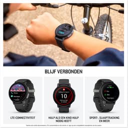 Garmin Bounce 2 - Smartwatch voor kinderen - 43 mm - AMOLED - Live locatie-tracking - Zwart — thumbnail 13