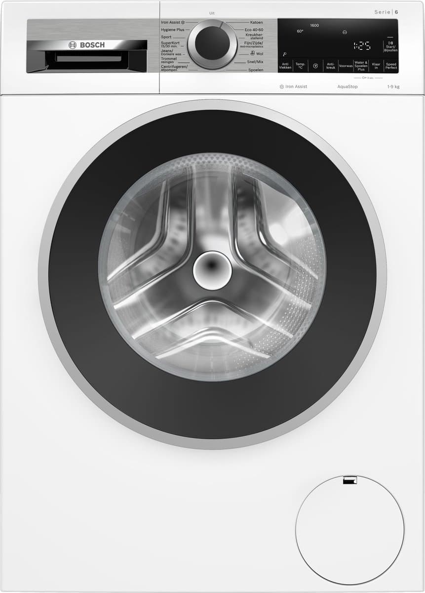 Bosch WGG246Z8NL - Serie 6 - Wasmachine met stoom - 9 kg - 1600 rpm - Iron Assist: vermindert kreukels tot 50% - Energielabel A - SpeedPerfect - Bespaar water met ActiveWater Plus — afbeelding 1
