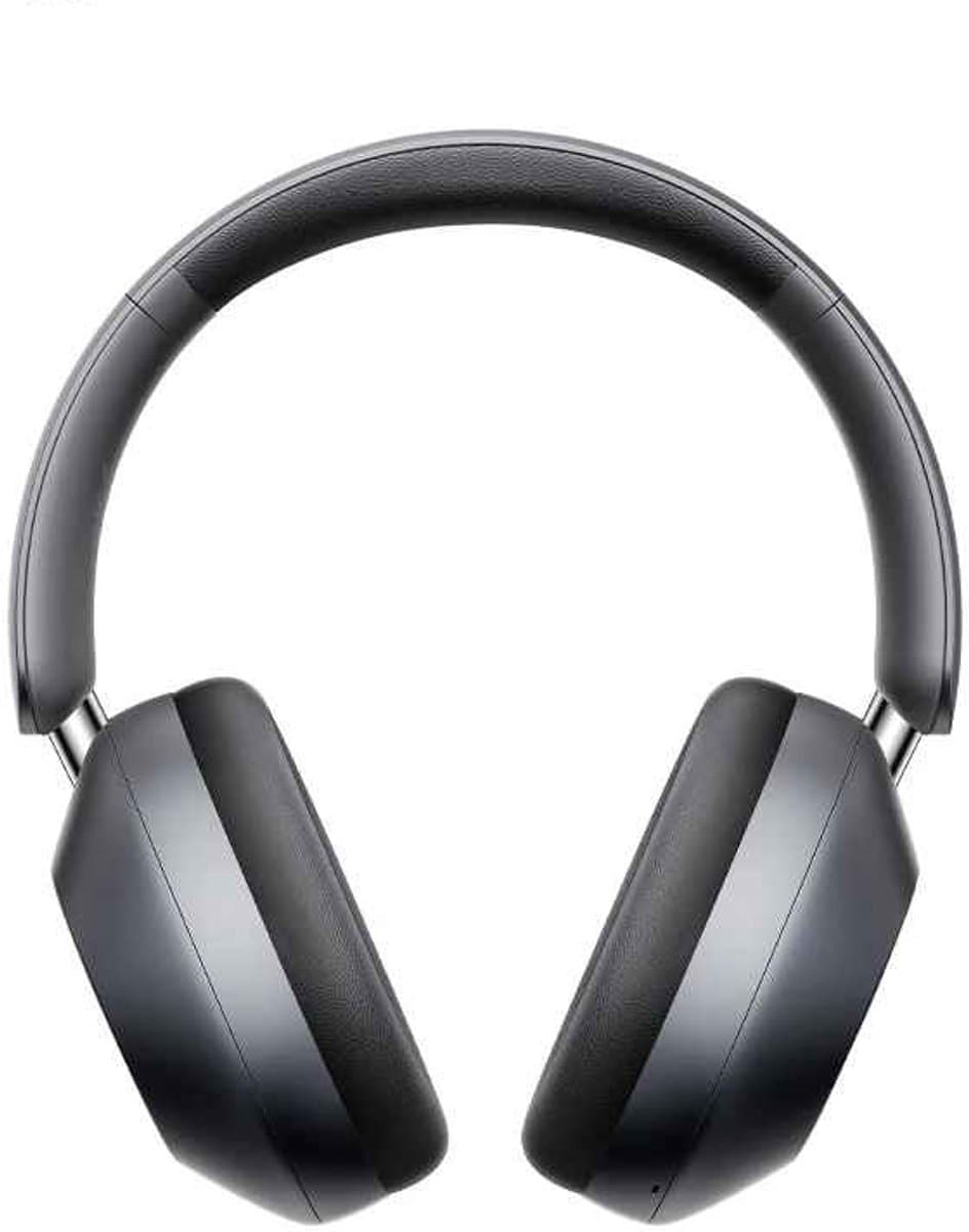 DrPhone Picun F6 Draadloze Over-Ear Bluetooth 5.3 Hoofdtelefoon – App Ondersteuning - Hybride ANC & ENC – Zelfadaptieve Ruisonderdrukking - Transparantie Modus- Ruimtelijke Audio & Hoofdbewegingsvolging – Donker Grijs — afbeelding 1