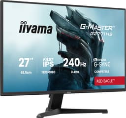 iiyama G-Master G2771HS-B1 Red Eagle - 27 inch - Full HD - IPS - 240 Hz - G-Sync compatible — thumbnail 5