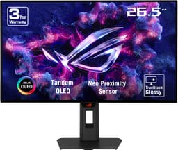 ASUS ROG Strix OLED XG27AQWMG - QHD Tandem W-OLED Gaming Monitor - 280 Hz - G-Sync Compatible - 27 Inch — thumbnail 1
