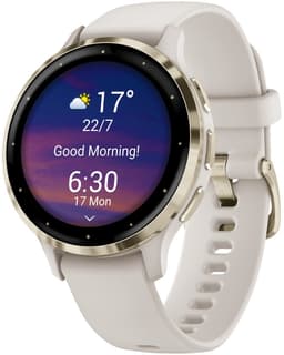 Garmin Venu 3s - Smartwatch - AMOLED-Scherm - 41mm - Ivory — thumbnail 3