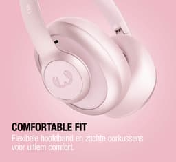 Fresh 'n Rebel Clam Ace 2 – Draadloze Bluetooth Koptelefoon met Active Noise Cancelling – 100+ uur Speeltijd - Met volume wiel - Pastel Pink — thumbnail 16
