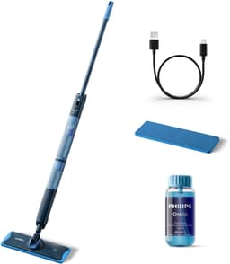 Philips OneUp Elektrische Dweil 5000 series XV5113/01 - Dweilsysteem - Vloerreiniger - Vuil water opzuigen - 2 standen - 70min dweilen - Geen emmer nodig — thumbnail 1