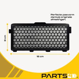 PARTS4® HEPA Filter geschikt voor Miele SF-AH50 / 7226170 | Inclusief koolstof tegen geurtjes | Set van 2 stuks + motorfilters | O.a. geschikt voor Miele Compact C1, Complete C2, Complete C3, S4 (S4000 > S4999), S5 (S5000 > S5999), S8 (S8000 > S8999) — thumbnail 3