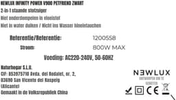 SCH® Steelstofzuiger met snoer - Steelstofzuiger - Stofzuiger - Zwart - ‎13cm x 25cm x 113cm — thumbnail 6