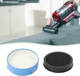 HEPA Filter - 3 stuks - geschikt voor AEG 8000 Ultimate - AEG 8000 - AEG ASKW4 - ESKW4 - FX8 - AZE156 - voor Steelstofzuiger - steelstofzuiger draadloos — thumbnail 3
