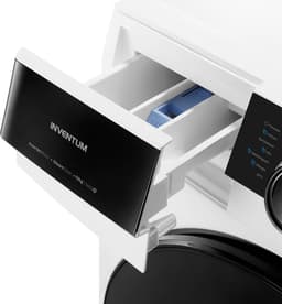 Inventum VWM1010W - Wasmachine - 10kg - 14 programma's - 1400 toeren - Energieklasse A-30% - Steam Clean - Stil: 72 dB - Wit/Zwart — thumbnail 9